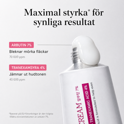 Velvionna – Arbutin 7% + Tranexamic Acid Brightening Cream