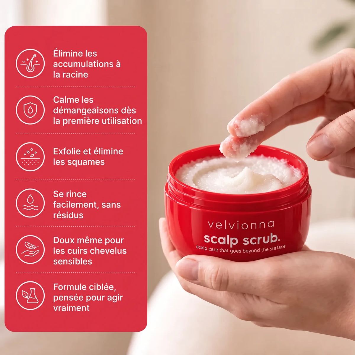 6 bienfaits de l'exfoliant