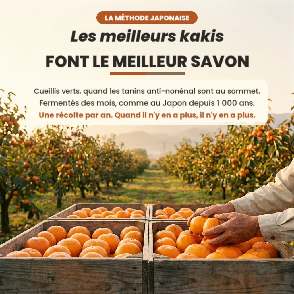 Les meilleurs kakis font le meilleur savon