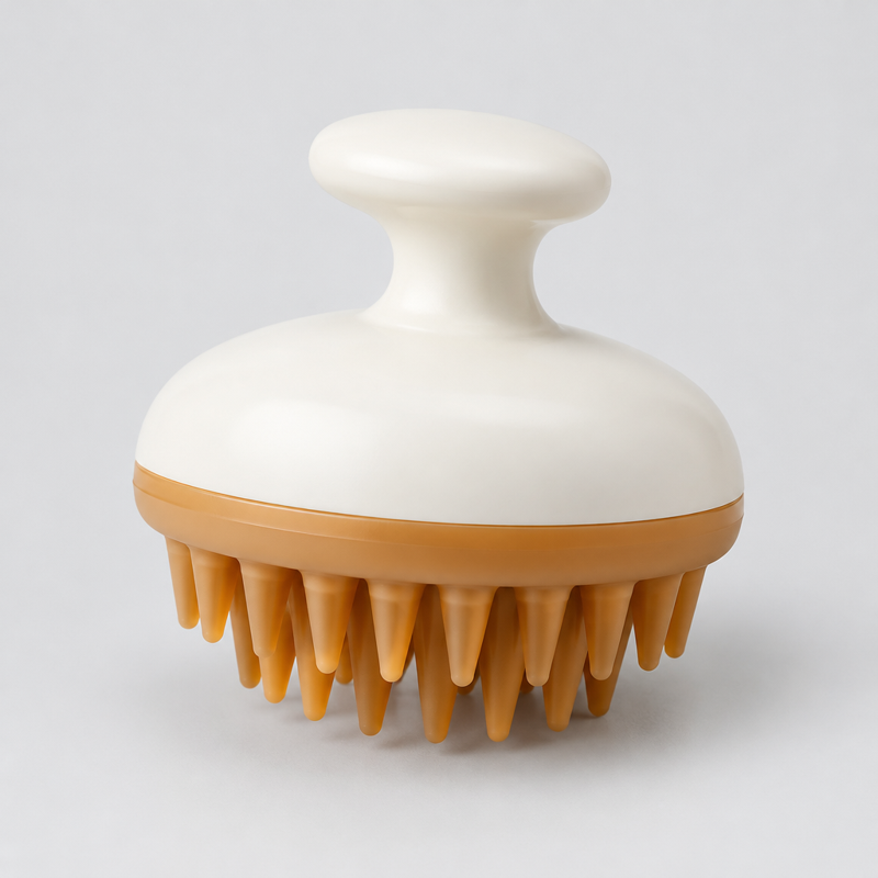 Brosse de massage du cuir chevelu