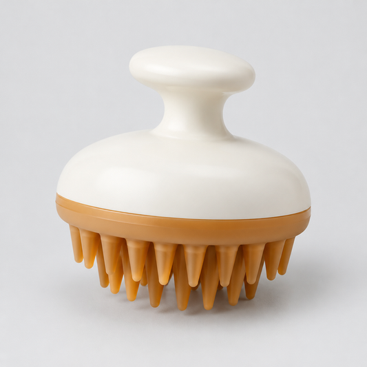 Brosse de massage du cuir chevelu